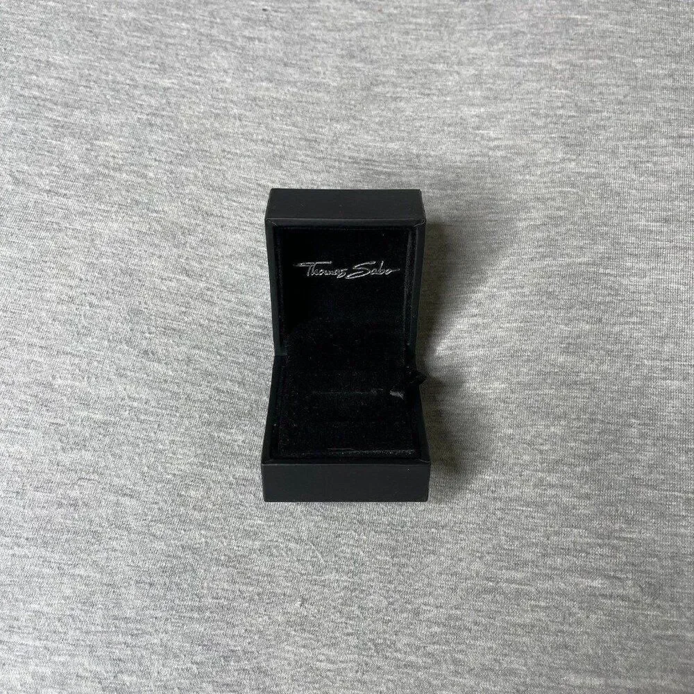 Thomas Sabo Script 2” x 2” Ring Jewelry Gift Box